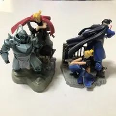 鋼の錬金術師 ブックインフィギュア RED エリック兄弟／BLUE ロイ＆リザ