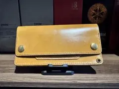 生*ム様 トラッカーウォレット ハンドメイド たつのハンドワックス