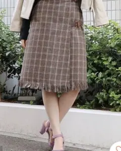 dazzlin チェックスカート