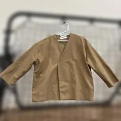 riziere】ノーカラージャケットセットアップ(リネン混) キッズ 子供服