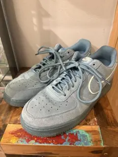 NIKE ナイキ　エアフォース1 スニーカー　水色　ブルー