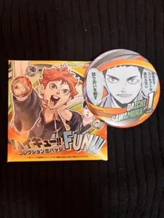 ハイキュー!! 澤村大地　缶バッジ