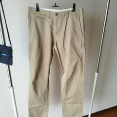 ユニクロ　ヴィンテージレギュラーフィットチノ カーキ W79cm L85cm
