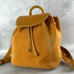 オールドコーチ　ソノマ　リュック　巾着　ヌバックレザー　90s キャメル