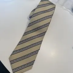 KIMIJIMA シルク100% ネクタイ ベージュ