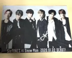 SixTONES SnowMan クリアファイル