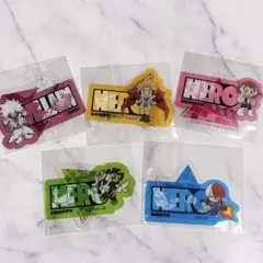 ヒロアカ　Wダイカットクリアステッカー