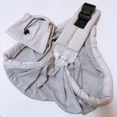 ケラッタu-slingメッシュベビースリング6WAY (ライトグレー/メッシュ)