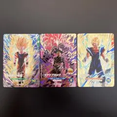 ドラゴンボールスーパーダイバーズ 3枚セット 孫悟飯 ゴクウブラック ベジット