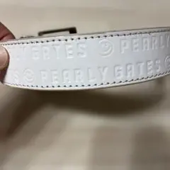 ゴ*6様 春物 定価18700円 パーリーゲイツ PGロゴ刺繍 テープベルト 日 春物 日本製 パーリーゲイツ PGロゴ刺繍 テープベルト 定価1.8万 新品