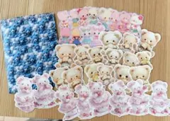 カット済コラージュシート♡くまさんセット3