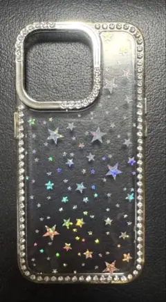 iPhone15pro用ホログラフィッククリアケース