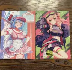 ホロライブ　クリアファイル２枚セット