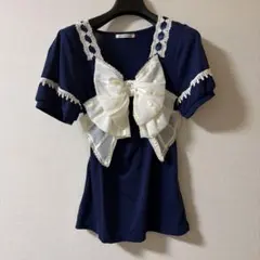 axes femme ビックリボン BIG キャミ トップス 姫ギャル 平成 - メルカリ
