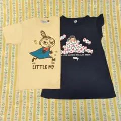 ムーミン リトルミイ Tシャツとペコちゃんチュニック セット130cm