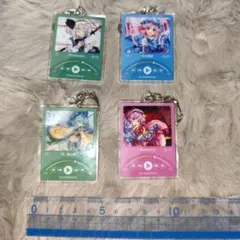 東方ロストワードアクリルキーホルダー4個