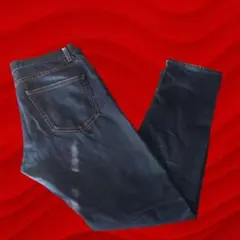 ✨UNIQLO✨　ユニクロ　ダークブルー　デニム　ジーンズ