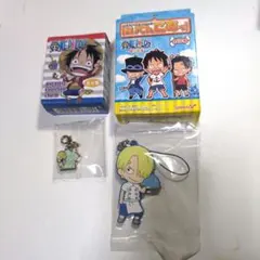 ワンピース サンジ チャーム&ラバーストラップ 2個セット