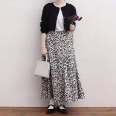 Fig London C/Ny pleating short cardiganのサムネイル