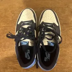 Nike Air Jordan 1 Low ホワイト/ネイビー/ブルー