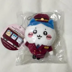 【非売品】阪急電車なちいかわ・ハチワレマスコット コラボレーション企画 CHIIKAWA×HANKYU 阪急電車に添乗している