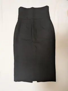 ZARA XS ペンシルスカート タイトスカート ハイウエスト スリット入り