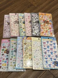 ボンボンドロップ・うるちゅるポップ・コットンパフィシールセット
