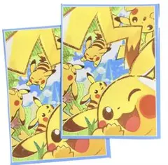 【新品】ポケモン ピカチュウ カードスリーブ 60枚入り
