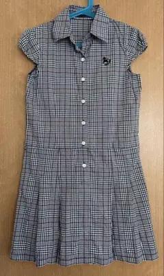 【美品】ポンポネットジュニア 　ワンピース 140 シャツ ワンピ ナルミヤ