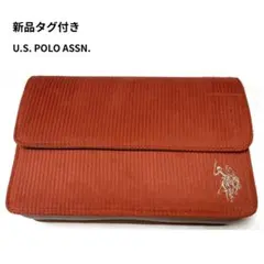U.S. POLO ASSN. コーデュロイショルダーバッグ