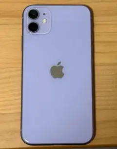 動作確認済Apple iPhone 11 パープル　128GB