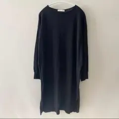 AMERICAN HOLIC 春ニット ワンピース 黒 ブラック