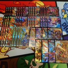 龍覇爆炎　スリーブ全種類 龍覇爆炎 モルトNEXT スリーブ コンプの通販 トレキャット サプライ