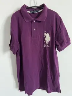 U.S. POLO ASSN. ポロシャツ パープル Sサイズ