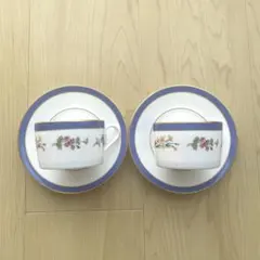 Tiffany & Co. フローラルシリーズ　カップ＆ソーサー　2客