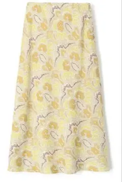 最終値下げ【美品✨】トゥモローランド　ソレイアード リネンスカート ロング