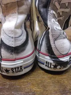 希少 CONVERSE ALL STAR スニーカー風デザイン
