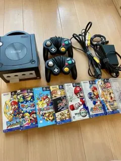 【動作確認済】任天堂ゲームキューブ本体＆ソフト8本＆メモカ1本セット