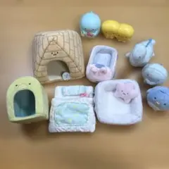 すみっコぐらし ぬいぐるみ・フィギュアセット すみっコぐらしハッピーセット 家
