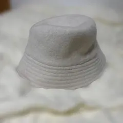 【美品】UNIQLO アイボリー バケットハット