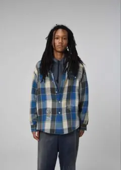 BOWWOW REPAIR AGEING FLANNEL SHIRTS シャツのサムネイル