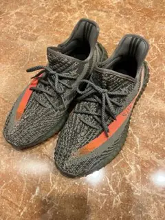 Yeezy Boost 350 V2 グレー/オレンジ 26.5
