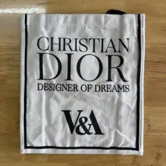 新品/未使用Dior トートバッグ　博物館 V&A 白-A