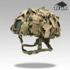 ロシア軍 実物 Ars Arma製 リーフヘルメットカバー マルチカム 新品のサムネイル