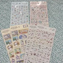 mochimochi Snowman シートシール6枚セット