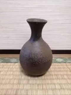 備前焼 陶器 花瓶 一輪挿し 徳利型 茶道具 - メルカリ