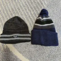 Thinsulate ニット帽 2点セット