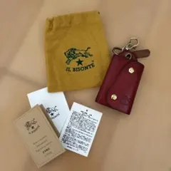 IL BISONTE スマートキー対応レザーキーケース