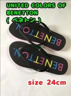 BENETTON(ベネトン)ビーチサンダル24cmのサムネイル