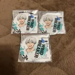 ウィンドブレイカー　梅宮　缶バッジ3点